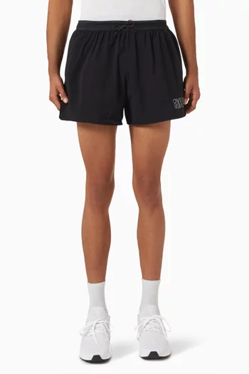 Logo Track Shorts in Nylon