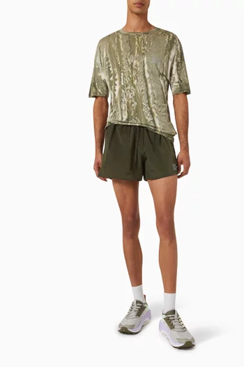 Logo Track Shorts in Nylon
