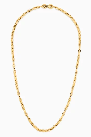 Dhani Chain Necklace in Gold-plated Metal