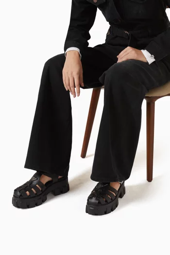 Monolith 55 Sandals in Rubber
