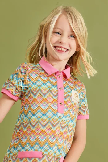Chevron Crochet Dress