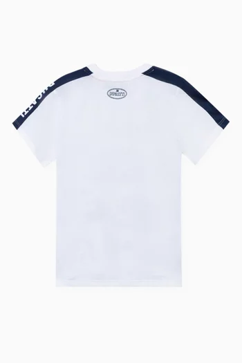 Graphic Print T-Shirt in Cotton
