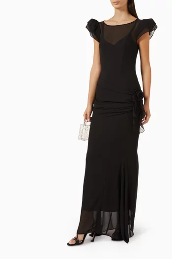 Florentine Maxi Dress in Georgette