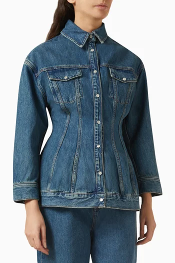 Contour Jacket in Denim