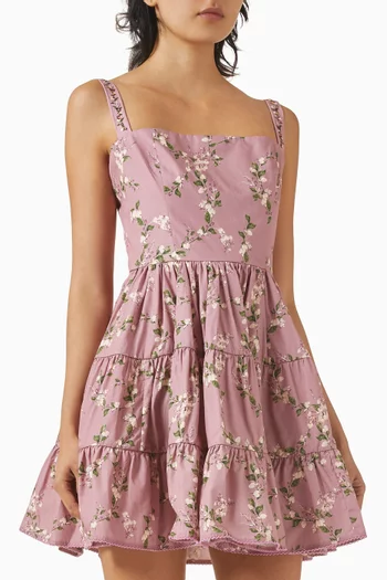 Lima Wisteria Mini Dress
