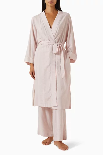Nautico Midi Robe in ECOVERO™ Viscose & Cotton