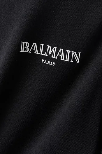 Logo-print T-shirt in Organic Cotton-jersey