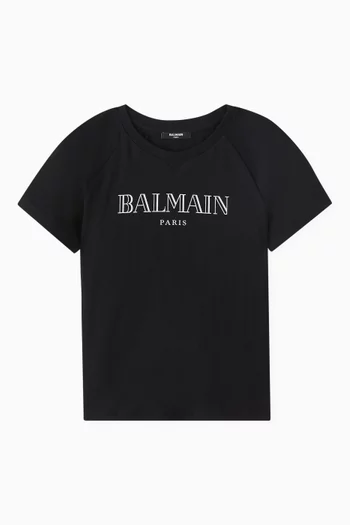 Logo-print T-shirt in Cotton