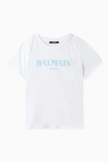 Logo-print T-shirt in Cotton
