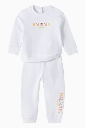 Logo Sweatshirt in Cotton