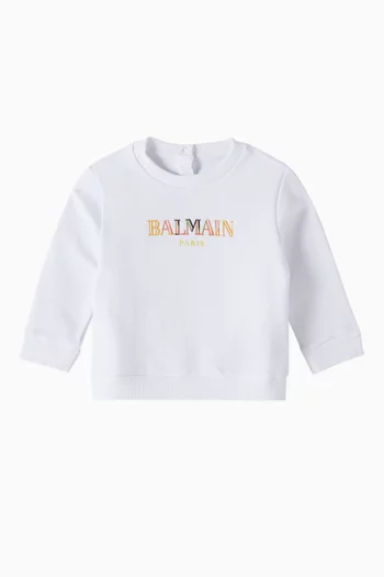 Logo Sweatshirt in Cotton
