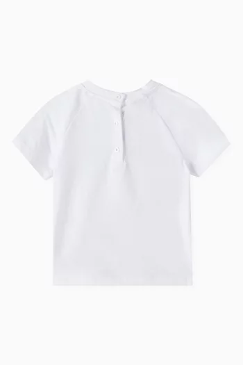 Logo-print T-shirt in Cotton