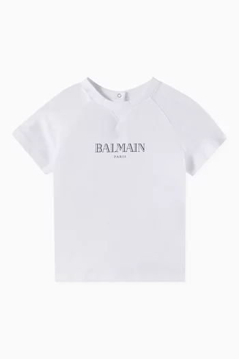 Logo-print T-shirt in Cotton