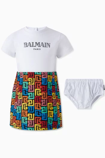 Logo Graphic Dress
