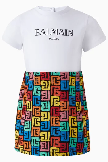 Logo Graphic Dress