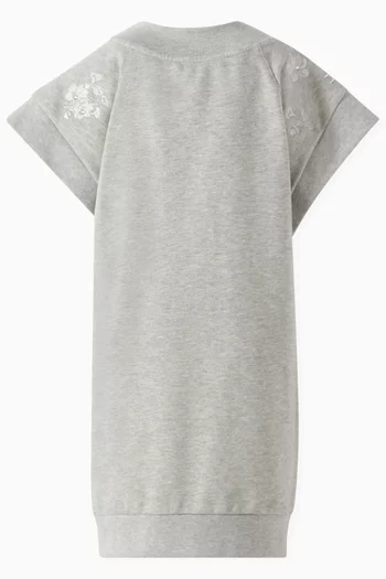 Sweatshirt Dress in Cotton