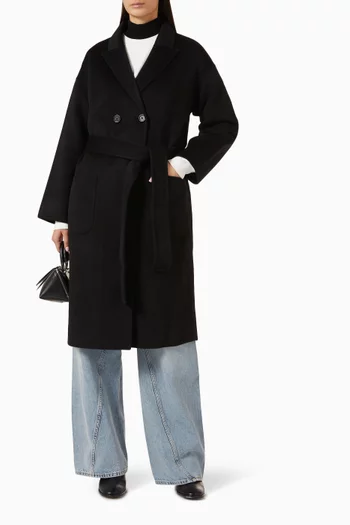 Dylan Coat in Wool-cashmere