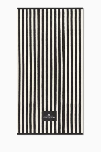 La Serviette Rayures Towel in Cotton & Linen