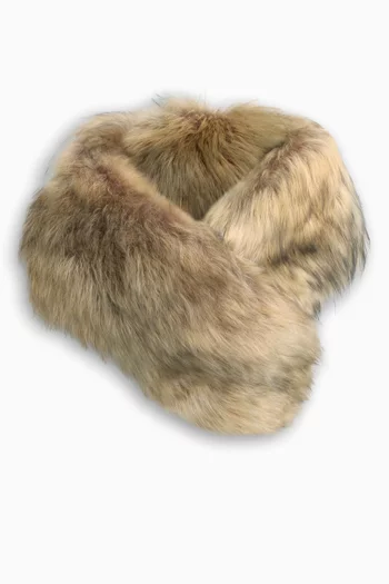 Scarf in Shearling