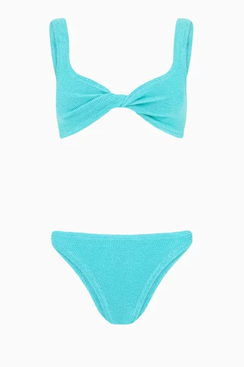 طقم بيكيني جونو نايلون مجعد