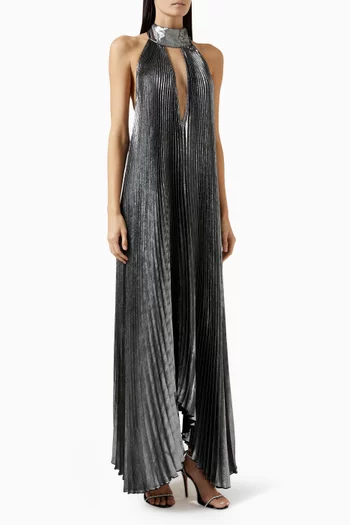Opera Pleated Gown