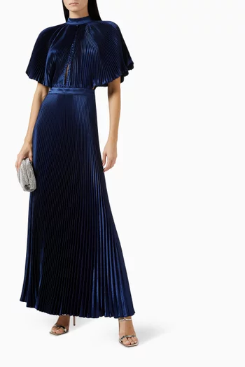 Elite Pleated Gown