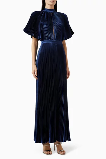 Elite Pleated Gown