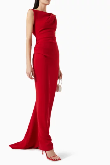 Avra Metal-ring Dress