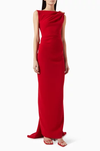 Avra Metal-ring Dress