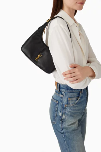 Mini Calypso Hobo Bag in Plunged Lambskin