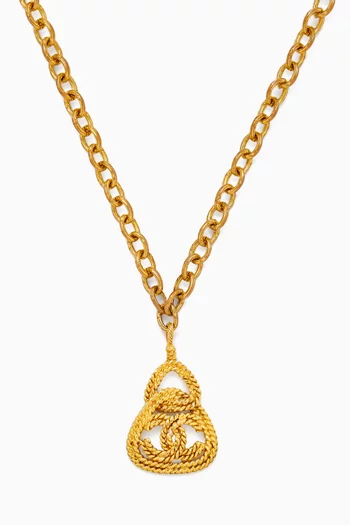 Necklace for women saudi gold new arrivals
