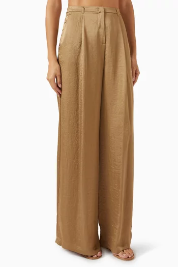 Silico Pants in Crinkle Twill