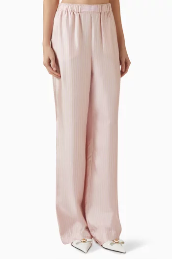 Chain Pinstripe Pants