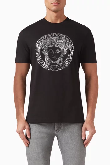 Crystal Medusa T-shirt in Cotton