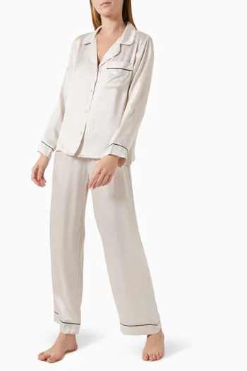 Inez Pyjama Set in Silk