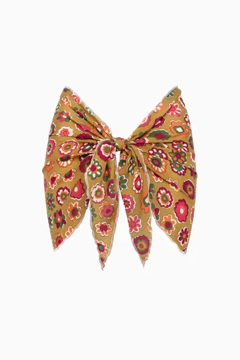 Tie-up Sarong in Silk