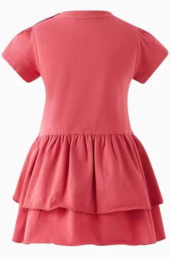 Ruffle T-shirt Dress