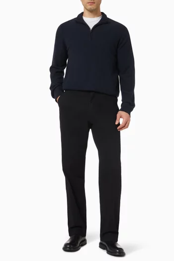 Louie Relaxed Pants in Stretch Cotton