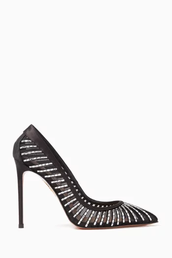 Passions 105 Pumps in Crystal-embellished Mesh