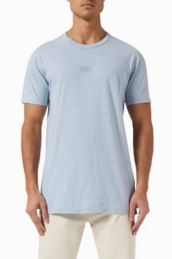 Stamp Logo T-shirt in Cotton
