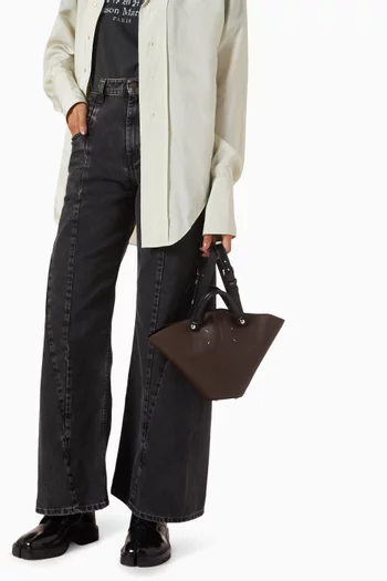 Small Dress-age Handbag in Leather