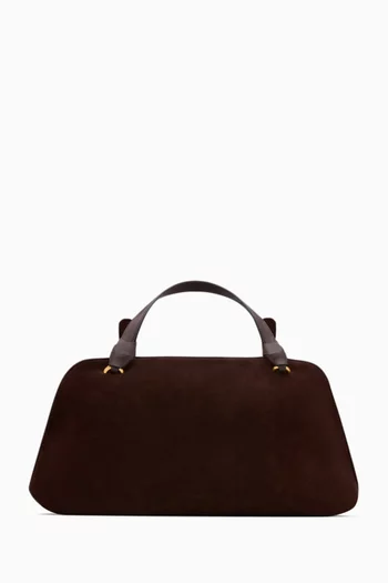 Aries Tote Bag in Leather & Suede