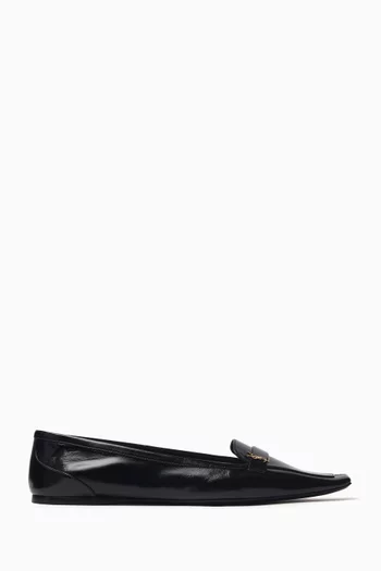 Poppy Ballet Flats in Leather