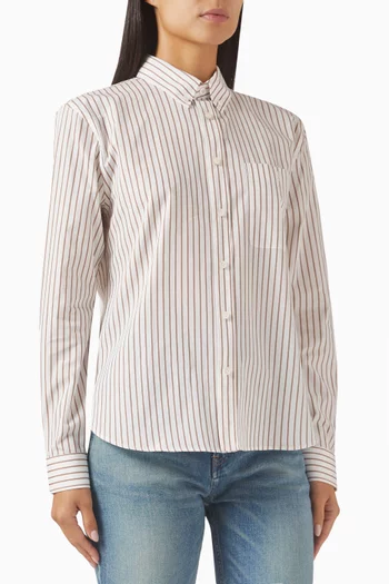 Cassandre Shirt in Cotton-poplin
