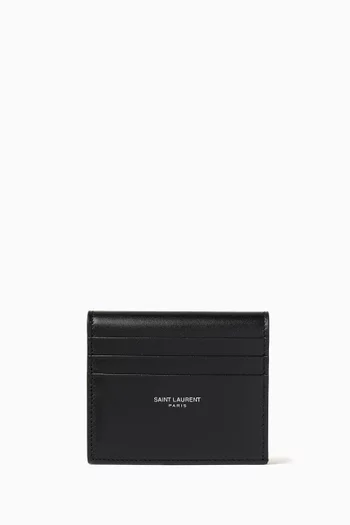 Reversible Card Case in Leather