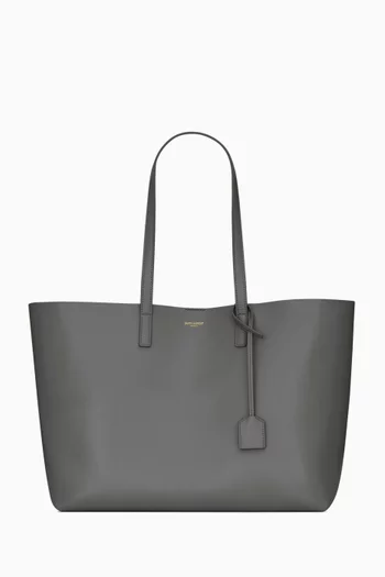 E/W Shopping Bag in Leather