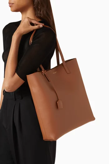 Shopping Tote Bag in Leather
