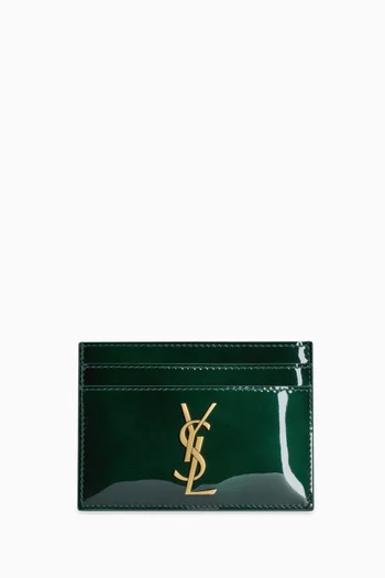 Cassandre Card Case in Patent Leather