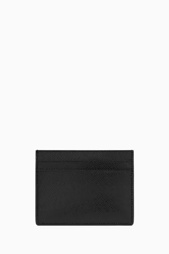 Card Case in Coated Bark Leather