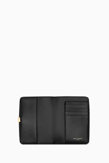 Passport Case in Calf Leather